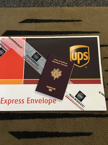 Envoyer son passeport par UPS avec MBE Lyon